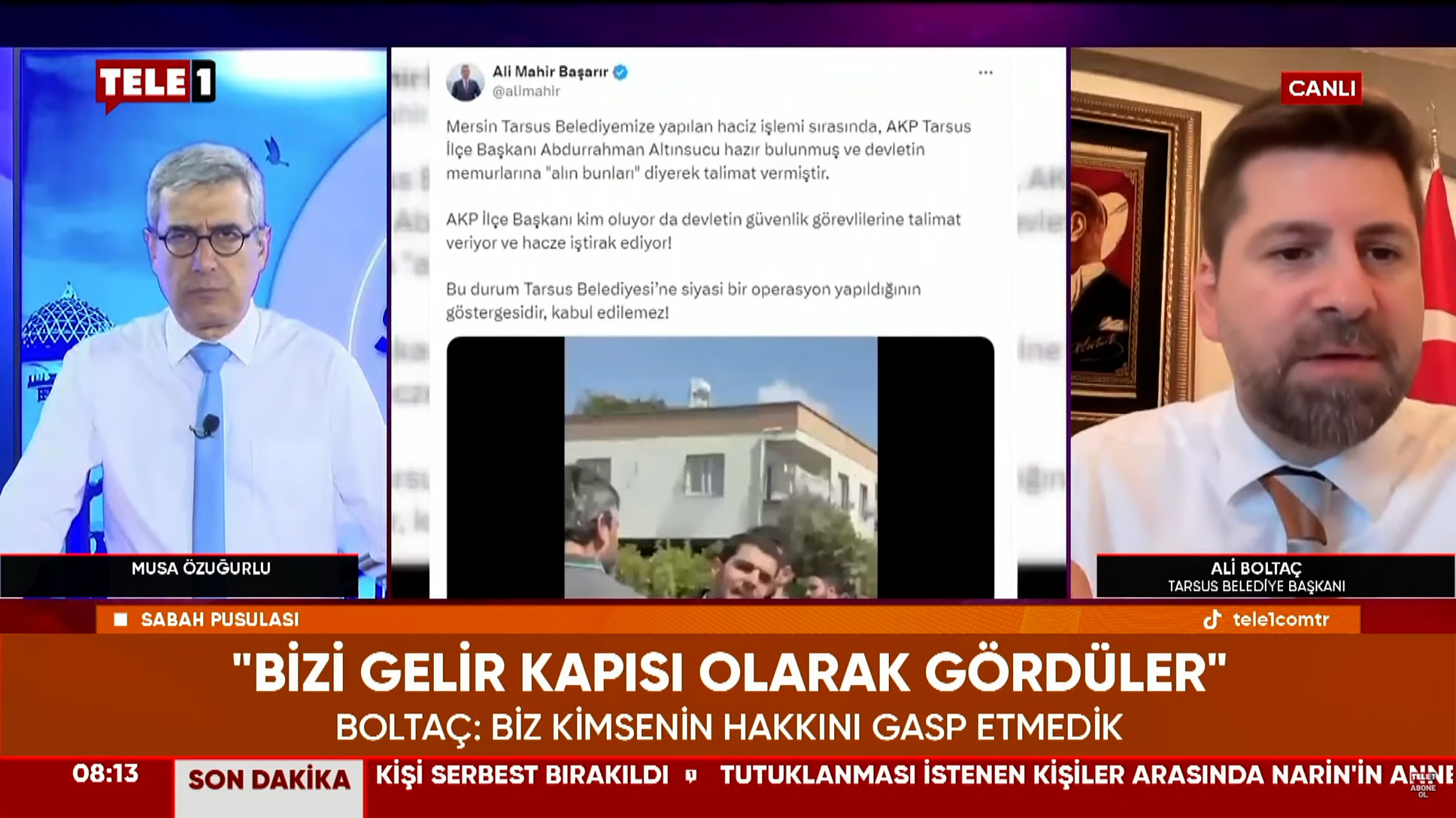 -BAŞKAN BOLTAÇ HACİZLE İLGİLİ TÜM GERÇEKLERİ AÇIKLADI